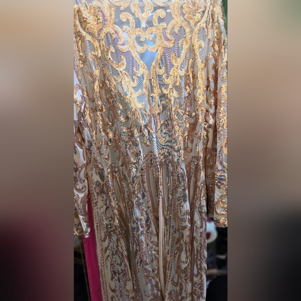 Sequin Duster/kimono XL